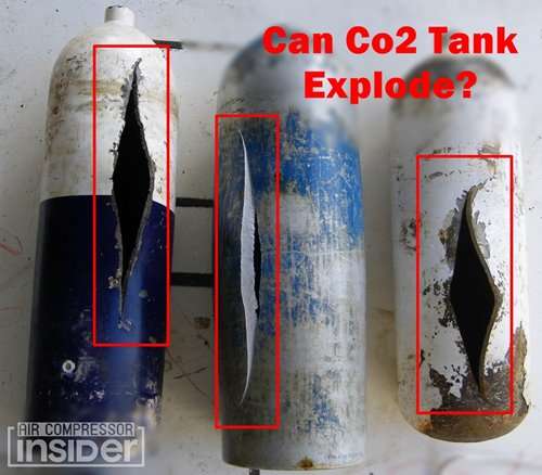 Can Co2 tank explode