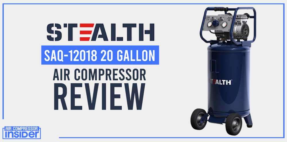 Stealth 20 Gallon SAQ-12018 Air Compressor