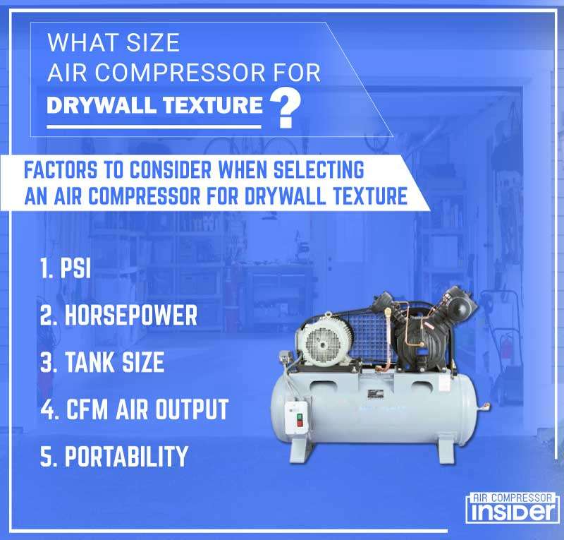 Factors-to-Consider-When-Selecting-Air-Compressor-For-Drywall-Texture