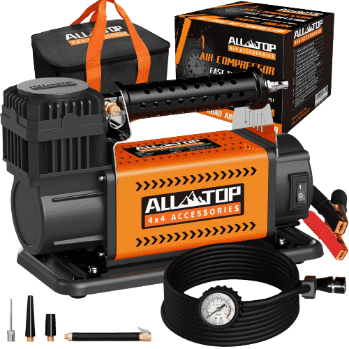 ALL-TOP Heavy Duty 12V Portable Air Compressor