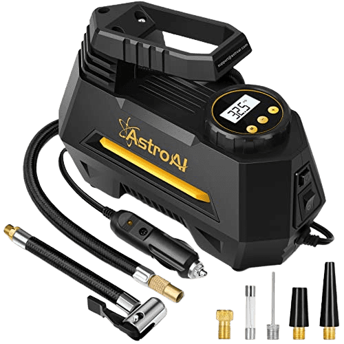 AstroAI Tire Inflator Portable Air Compressor With Digital Pressure Gauge