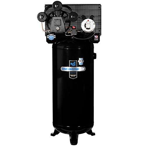 Industrial Air (ILA4546065) 60-Gallon Hi-Flo Single Stage Cast Iron Three Cylinder Air Compressor