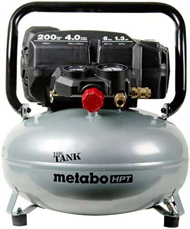 Metabo HPT (EC914S) 200 PSI, 6 Gallon Pancake Air Compressor