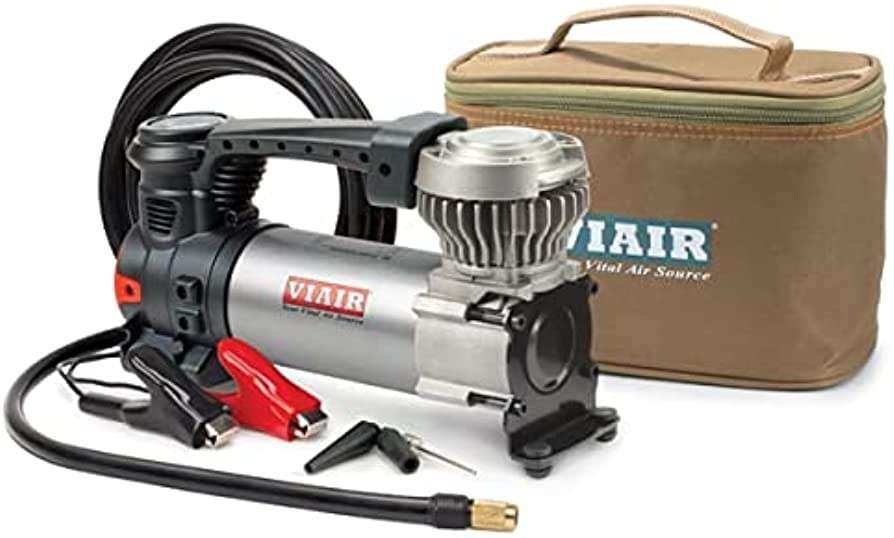 VIAIR 88P - 00088 Portable Air Compressor Kit with Alligator Clamps