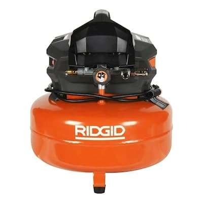 RIDGID 6 Gallon Portable Electric Pancake Air Compressor