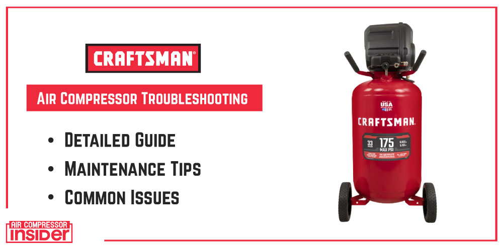 Craftsman Air Compressor Troubleshooting