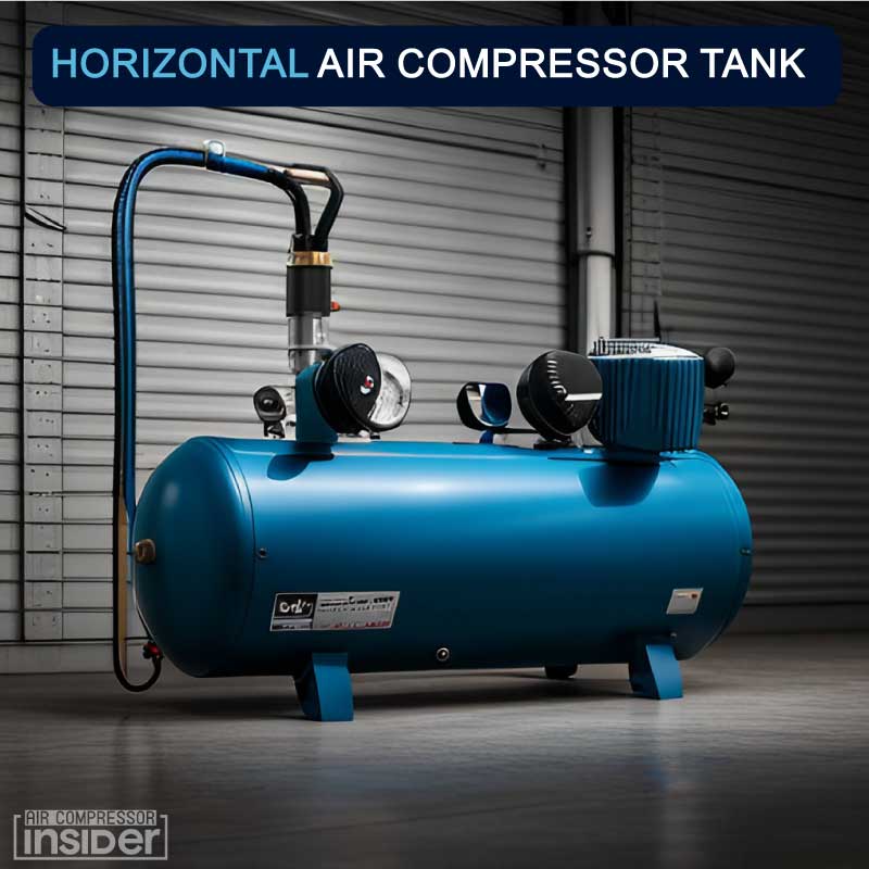 Horizontal Air Compressor Tank