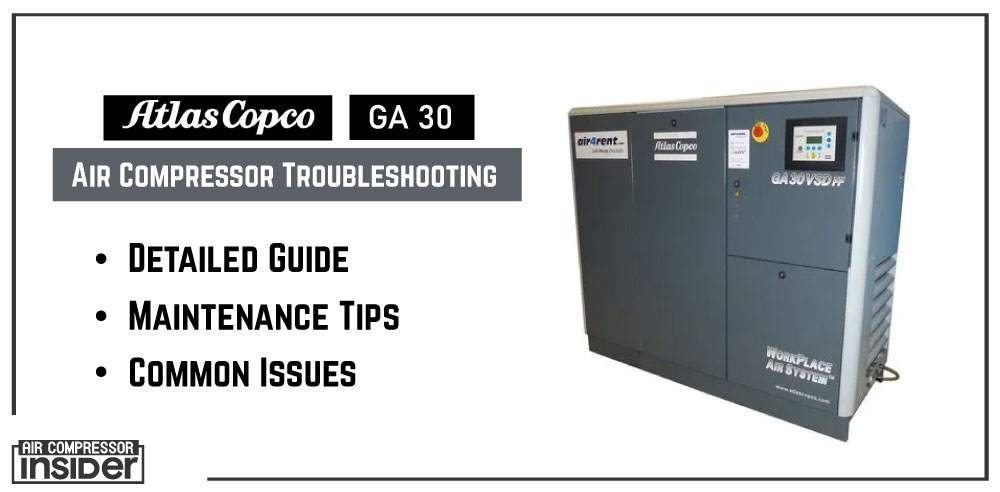 Atlas Copco Ga 30 Troubleshooting